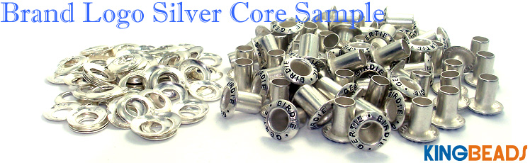 brand logo silver core sample